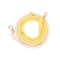 Gradient Hand Woven Cotton Rope Pet Leash